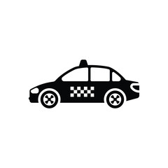 Taxi vector icon