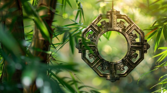 Bagua, also referred to as the Eight Symbols, is a key principle in Chinese belief systems and cultural traditions like Feng Shui and combat techniques.