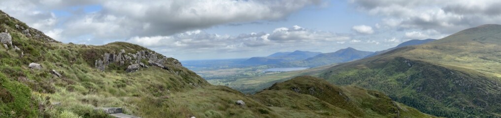 panorama of the mountains