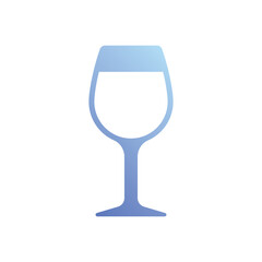 Wineglass vector icon