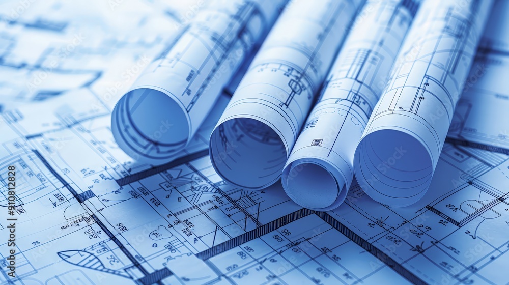 Aufkleber the accessibility of blueprint copies in physical and digital formats supports project coordination,