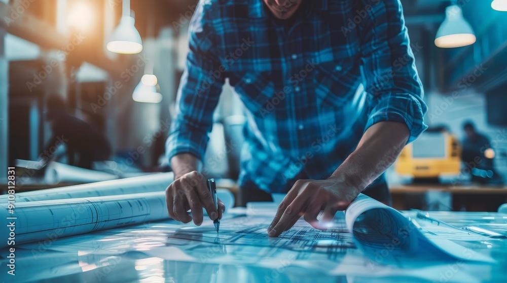 Aufkleber the accessibility of blueprint copies in physical and digital formats supports project coordination,