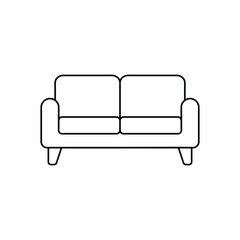 Couch vector icon