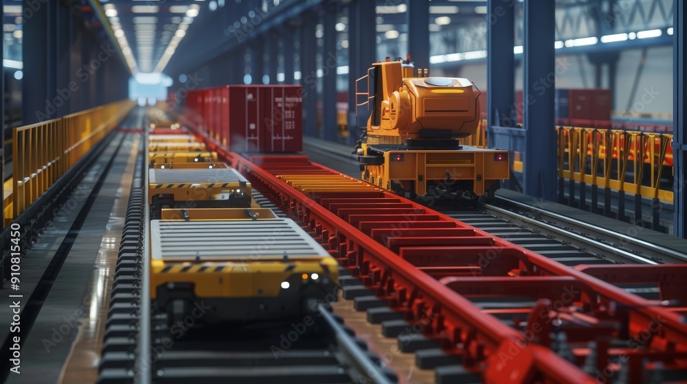 Poster the automation of rail yard operations with robotic handling systems and autonomous rail vehicles st