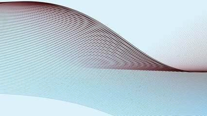 Sky Blue abstract background with curve line for backdrop or presentation