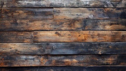 Rustic Tales: Reclaimed Wood Texture -  A captivating backdrop of aged, reclaimed wood planks, each bearing the marks of time and weather. 