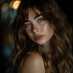 Fototapeta premium portrait of a woman
