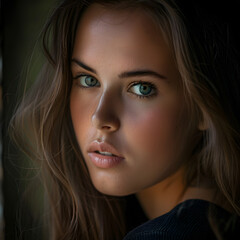 Fototapeta premium portrait of a woman