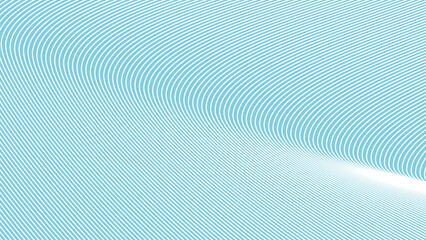 Sky Blue abstract background with curve line for backdrop or presentation