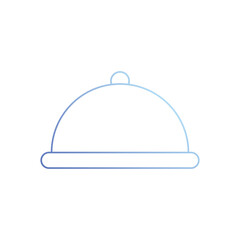 Food Tray vector icon