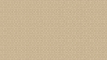 日本の伝統的な和柄の背景テンプレート-亀甲-（金）　Japanese traditional pattern background template -KIKKOU- (gold)