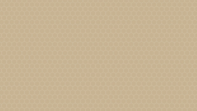 日本の伝統的な和柄の背景テンプレート-亀甲-（金）　Japanese traditional pattern background template -KIKKOU- (gold)
