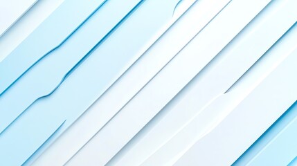 Obraz premium A clean and modern abstract background featuring dynamic layers with soft blue tones and smooth curves for versatile design use.