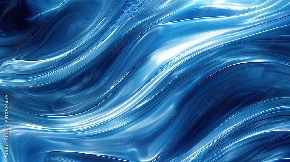 Poster abstract background with serene smooth lines
