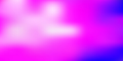 Light purple, pink vector gradient blur texture.