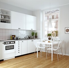 modern cozy kitchen interior © Victor zastol'skiy