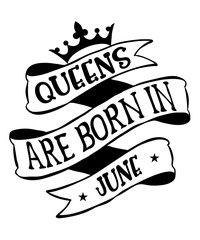 Kings Are Born In Birthday SVG, Digital Cut fils