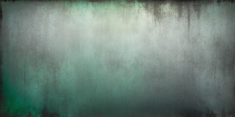 Naklejka premium green to grey color gradient grungy metallic backgroun background