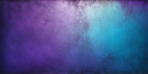 Obraz premium blue to purple color gradient grungy metallic backgrou background