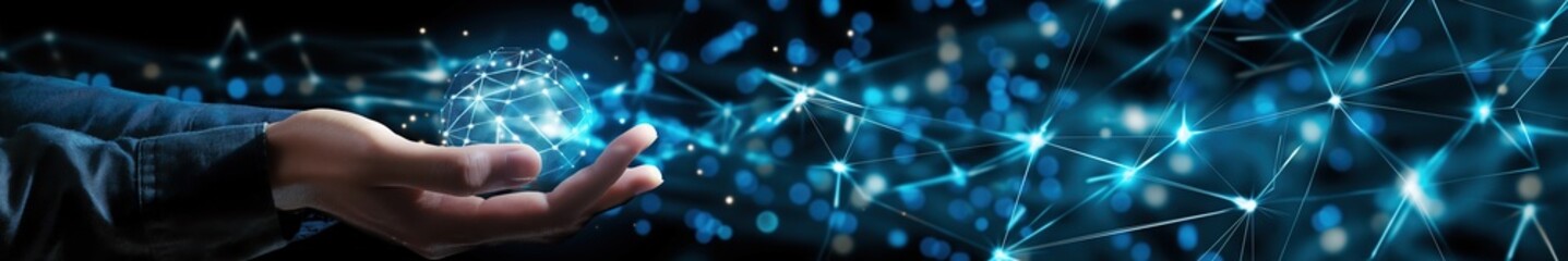 technology and internet connection background