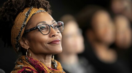 Diverse Adult Learners in MOOCs with Personalized Paths, Vibrant Accent Colors in Raw Style Captured by Sony Alpha a1 Camera