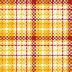 Obraz premium Scottish Tartan Plaid Seamless Pattern, Gingham Patterns. Traditional Scottish Woven Fabric. Lumberjack Shirt Flannel Textile. Pattern Tile Swatch Included.