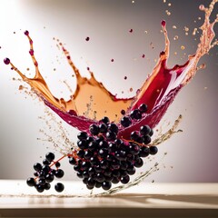 Blueberry and Raspberry Splash