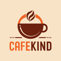 Coffee cup logo design