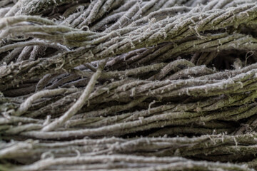 texture of mop cloth close up, abstract background mopping the floor