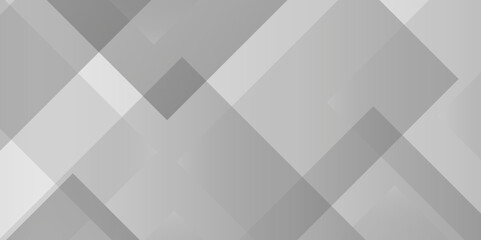 Modern luxury pattern of geometric white and gray color background, Elegant abstract background with grey lines with shadow. white paper transparent material in triangle technology and square shapes i