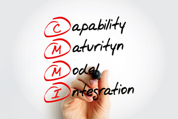 CMMI - Capability Maturity Model Integration is a process level improvement training and appraisal...