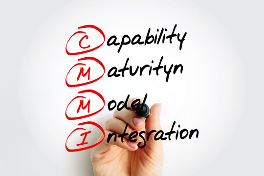 CMMI - Capability Maturity Model Integration is a process level improvement training and appraisal program, acronym concept background