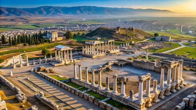 Laodicea on the Lycus: A City of Commerce and Culture  AI generated