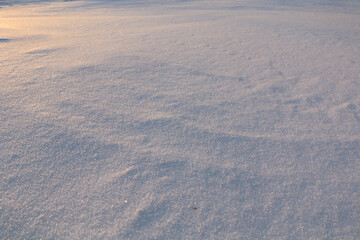 footprints in snow