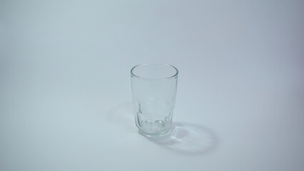 an Empty Glass for a Cold Drink