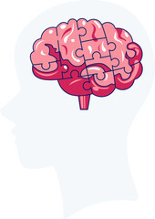 Alzeimer Desease Brain Puzzle