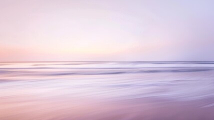Abstract background wallpaper, gradients,purple and pink, tranquil ocean landscape blending soft purple and pink hues, reflecting a peaceful twilight sky in a dreamy and ethereal water