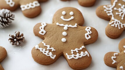 Gingerbread cookie.