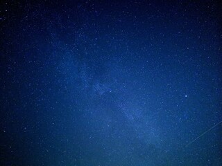 starry night sky galaxy