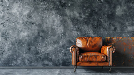 armchair in the room