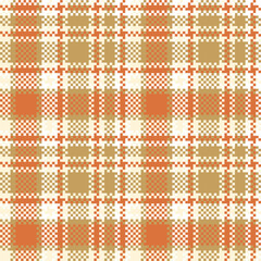 Plaid Pattern Seamless. Scottish Tartan Pattern Traditional Scottish Woven Fabric. Lumberjack Shirt Flannel Textile. Pattern Tile Swatch Included.