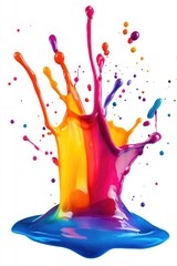 Colorful Paint Splash