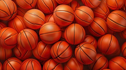 Obraz premium Seamless Design Of A Pattern Reminiscent Of A Basketball'S Surface, Wallpaper Pictures, Background Hd