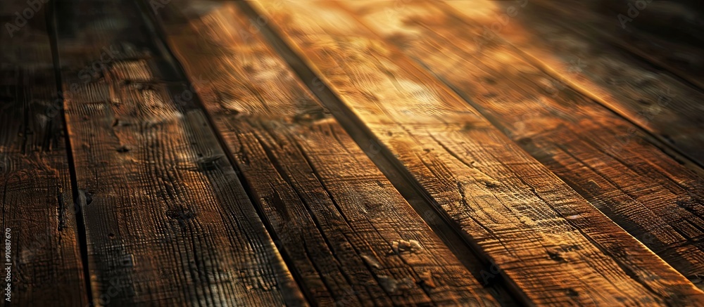 Aufkleber background with a wooden texture creating a warm ambiance for a copy space image
