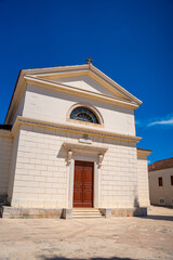 Saint Joseph church in Vela Luka, Korcula island, Croatia