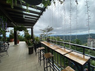 Landscape views overlooking Batangas Philippines