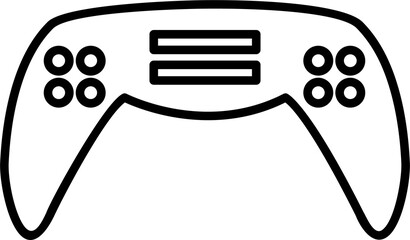 Vector Design Gamepad Icon Style