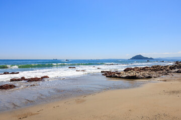 伊良湖岬の恋路ヶ浜　愛知県田原市