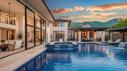 Obraz premium luxury home