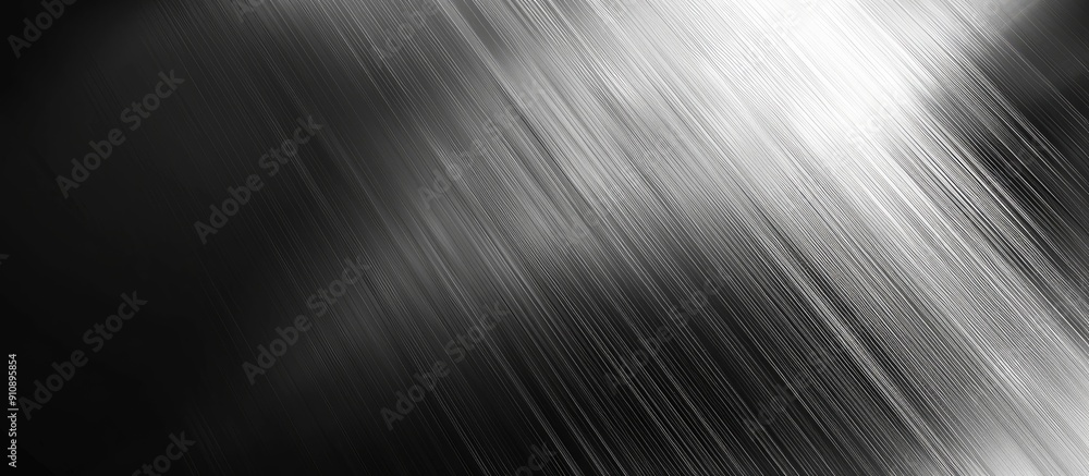 Poster Steel texture metal background in black and grey tones with a smooth sheet surface ideal for a copy space image